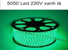 LED cuộn 5050 màu xanh lá 100m